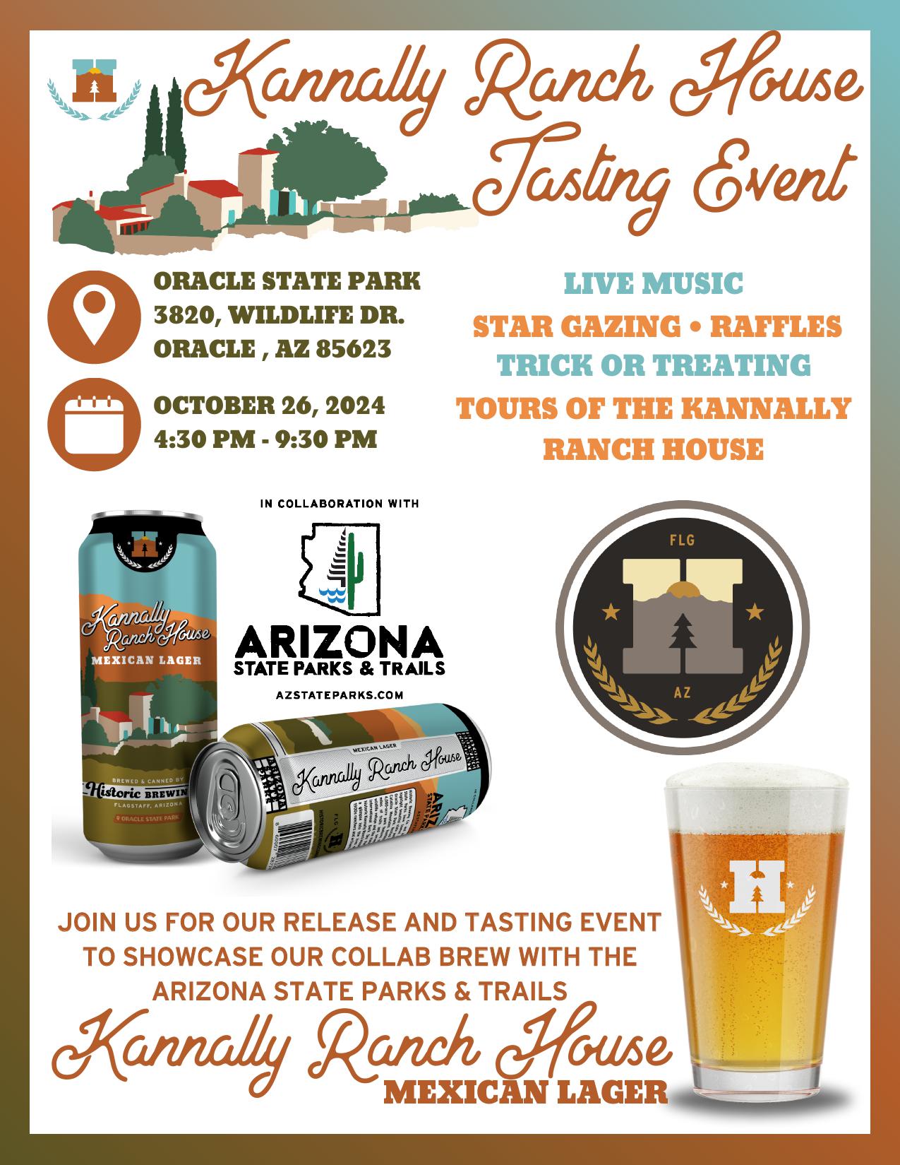 AZ State Parks Beer Tasting at Oracle