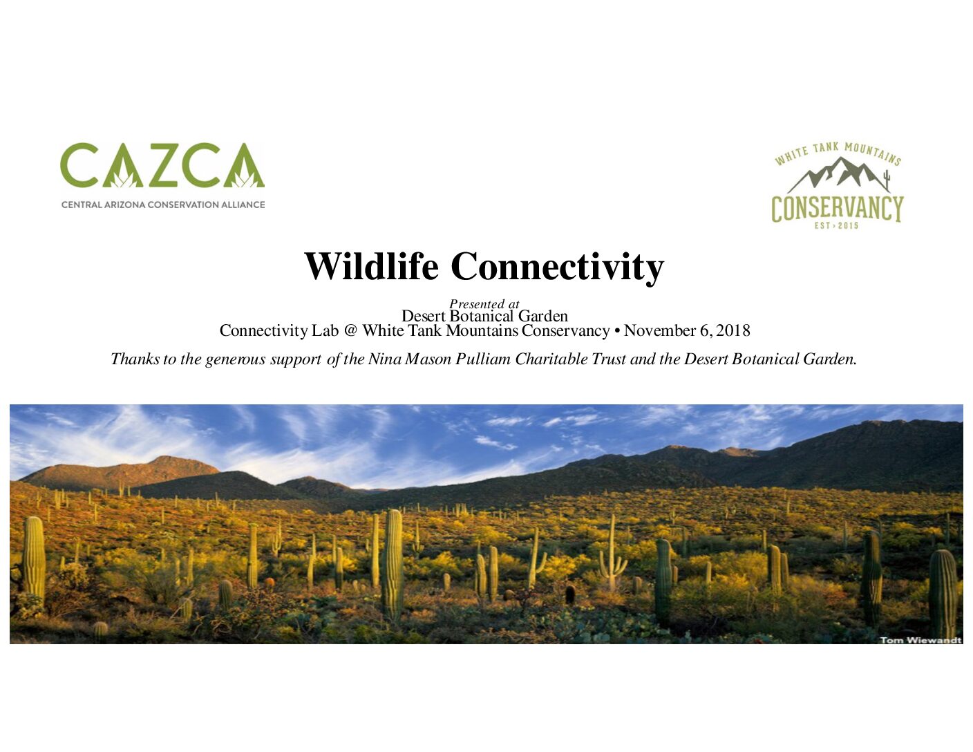 Wildlife Connectivity Lab