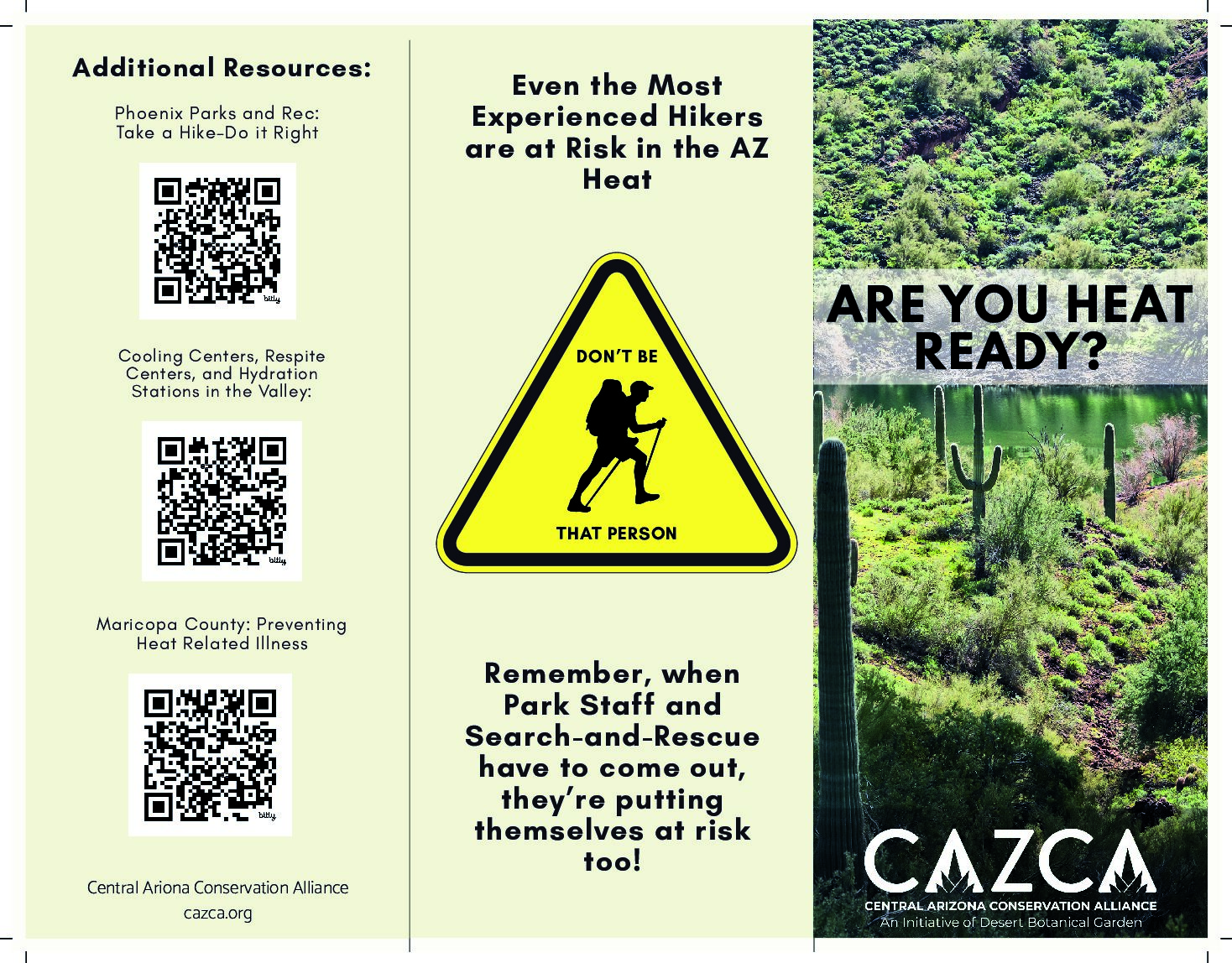 A Heat Safety Pamphlet